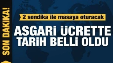 Son dakika! Asgari ücrette tarih belli oldu