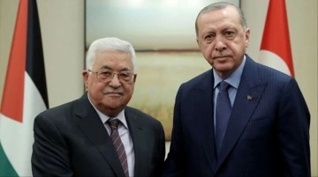 Son Dakika: Cumhurbaşkanı Erdoğan, Filistin Devlet Başkanı Mahmud Abbas ile görüştü