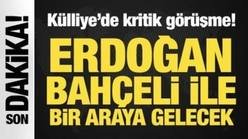 Son Dakika: Erdoğan ile Bahçeli yarın görüşecek!
