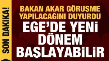 Son dakika haberi! Bakan Akar açıkladı: Yunanistan'la görüşmeler başlayabilir