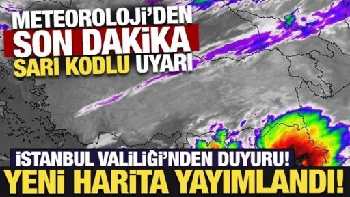 Son Dakika: Meteoroloji'den yedi kente sarı kodlu uyarı!