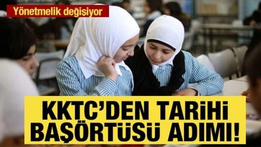 Son dakika... KKTC'den tarihi başörtüsü hamlesi: Kılık kıyafet yönetmeliği değişiyor