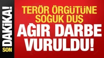 Son dakika... Terör örgütüne soğuk duş! MSB ağır darbeyi burdu