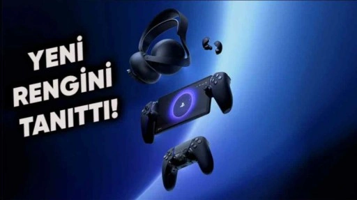 Sony, PS5 Aksesuarlarını Gece Yarısı Siyahı Rengiyle Duyurdu