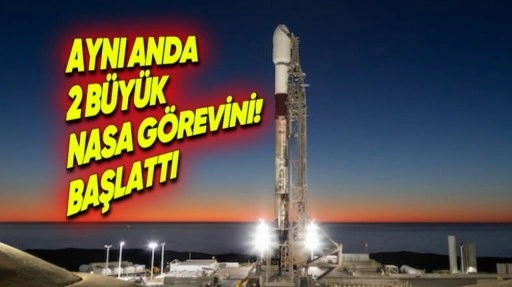 SpaceX, Falcon 9 Roketiyle 2 NASA Görevini Aynı Anda Uzaya Gönderdi