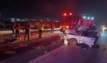 TAG otoyolunda feci trafik kaza: 2 ölü, 5 yaralı