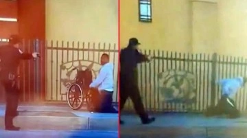 Tekerlekli sandalyedeki siyahiye kurşun yağdırdılar! ABD polisinin savunması olaydan daha skandal