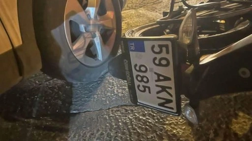 Tekirdağ'da trafik kazası: 1 yaralı