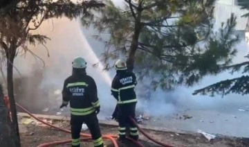 Tekirdağ'da kağıt fabrikasında yangın