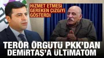 Terör örgütü PKK'dan Demirtaş'a "Mersin" ayarı: Senin hizmet etmen gereken çizgi