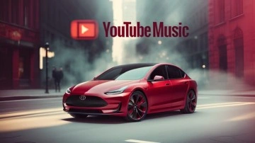Tesla güncellendi! Amazon ve YouTube Music geliyor