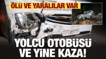 Tokat'ta yolcu otobüsü ve otomobil kazası: Ölü ve yaralılar var