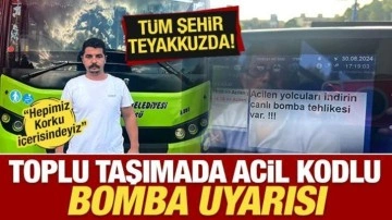 Toplu taşımada acil kodlu bomba uyarısı! Tüm şehir teyakkuzda: Korku içerisindeyiz