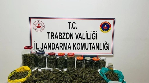 Trabzon'da ele geçirildi: Tam 7 kilo!