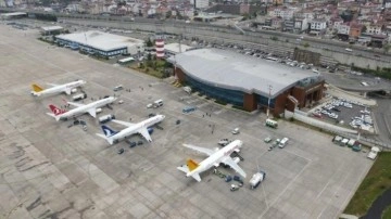 Trabzon Havalimanı’nı yılın ilk yarısında 1,5 milyon yolcu kullandı