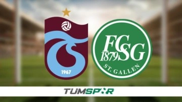 Trabzonspor - St. Gallen ATV'de mi? TS - St. Gallen maçı bugün mü, ilk 11 açıklandı mı?