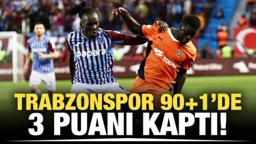 Trabzonspor 90+1'de 3 puanı kaptı!