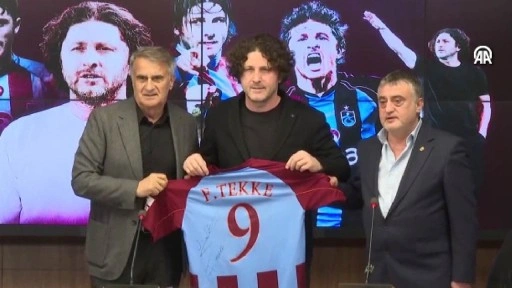 Trabzonspor'da Fatih Tekke dönemi resmen başladı! Tekke ve Güneş imza töreninde konuştu