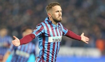 Trabzonspor'da Edin Visca sevinci