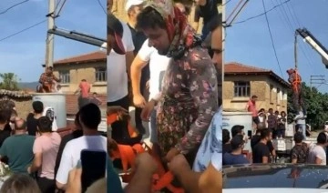 Tuhaf gelenekler damadı canından bezdirdi: Şalvar giydirdiler, vince astılar...