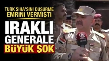 Türk SİHA'sını düşürme emrini veren Iraklı general gözaltına alındı