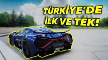 Türkiye'nin İlk Elektrikli Hiper Otomobili Görücüye Çıktı