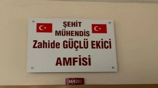 TUSAŞ'taki şehidini adı Balıkesir Üniversitesinde yaşayacak