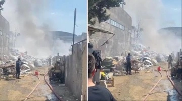 Tuzla'da geri dönüşüm tesislerinde yangın çıktı! Durdurulan Marmaray seferleri normale döndü