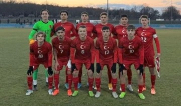 U17 Milli Takımımız Danimarka'yı geçmesini bildi!