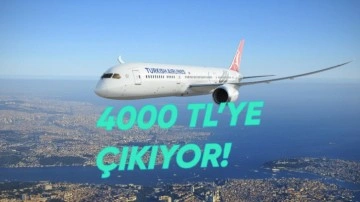 Uçak Biletlerinde Tavan Fiyat Yine Artıyor: 4 Bin TL Olacak