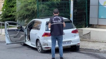 Ümraniye’de seyir halindeki otomobile silahlı saldırı: 1 yaralı