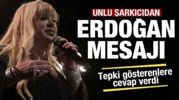 Ünlü sanatçı Zerrin Özer'den Erdoğan mesajı! Tepki gösterenlere cevap verdi