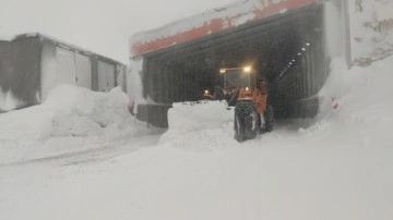 Van’da şiddetli kar yağışı etkili oluyor