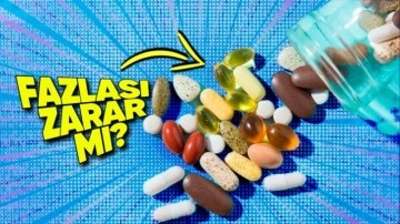 Vitaminleri Fazla İçtiğimizde Hayati Tehlike Oluşturur mu?