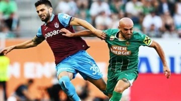 Viyana'da mutsuz son! Trabzonspor, UEFA Avrupa Ligi'ne veda etti