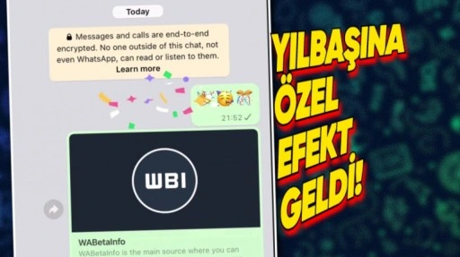 WhatsApp'a Çok Seveceğiniz Yılbaşı Özelliği Geldi