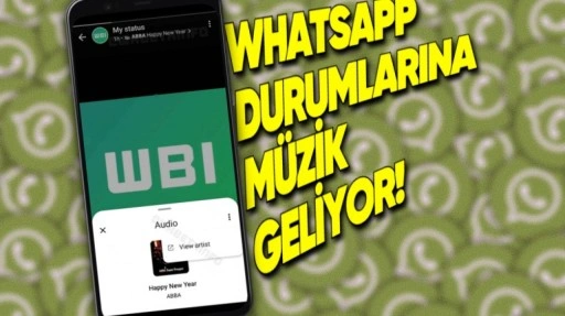 WhatsApp Durumlarına Müzik Ekleyebileceksiniz