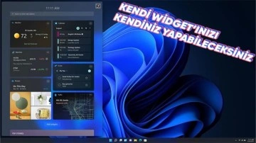 Windows 11 İçin Widget Geliştirme Kiti Yayınlandı