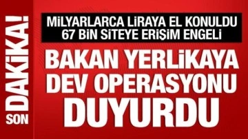 Yasa dışı bahis operasyonu: 7 milyar liraya el konuldu