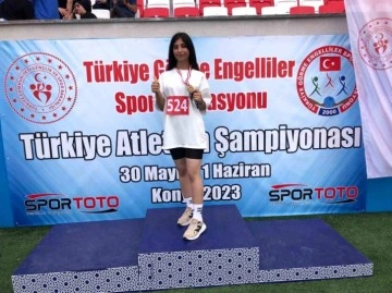 Yeşilyurt Belediyespor Görme Engelliler Atletizm Takımı Şampiyonadan Madalyalarla Döndü