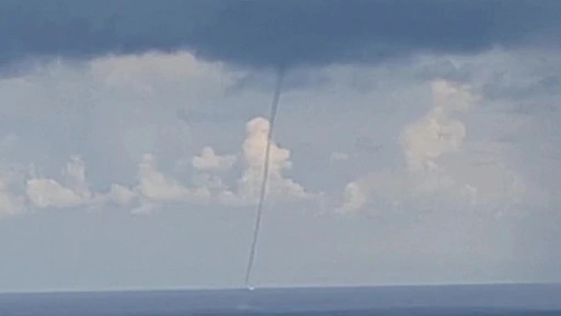 Zonguldak'ta korkutan manzara! Amatör kamera yakaladı