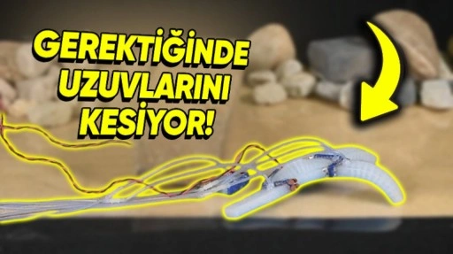 Zor Durumlarda Kendi Uzuvlarını Kesebilen Robot Üretildi